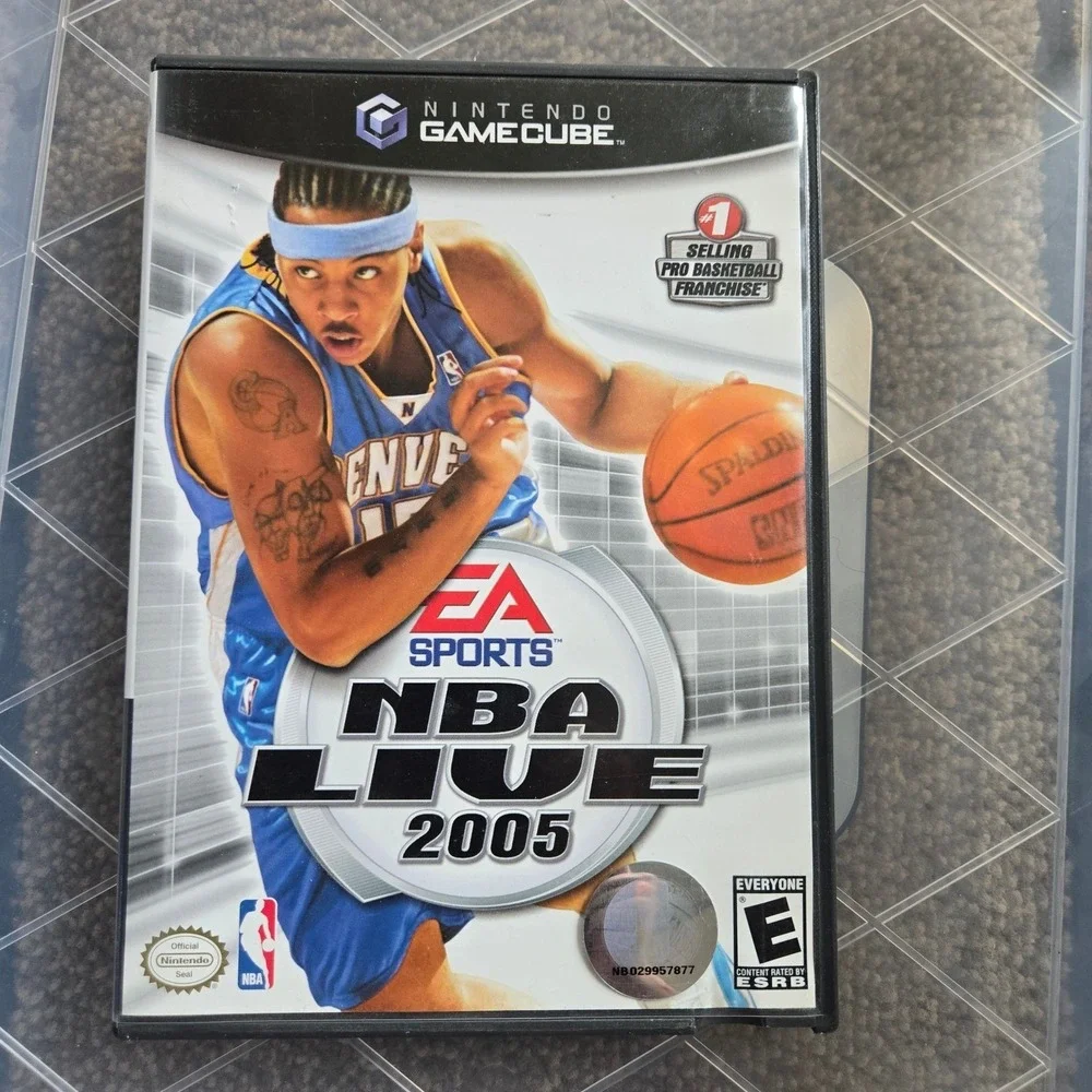 NBA Live 2005 Nintendo GameCube CIB EA Sports Basketball Game DOL P GLYE